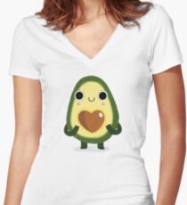 Luvocado Women's Fitted V-Neck T-Shirt