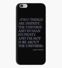Albert Einstein Quote iPhone Case