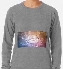 Science Technology with Brain Interface as a Concepts Lightweight Sweatshirt