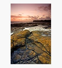 Golden Ledges Photographic Print