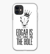 Vinilo o funda para iPhone Edgar es el que está en el agujero