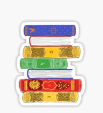 H P Books Sticker