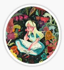 Alice in Wonder Sticker