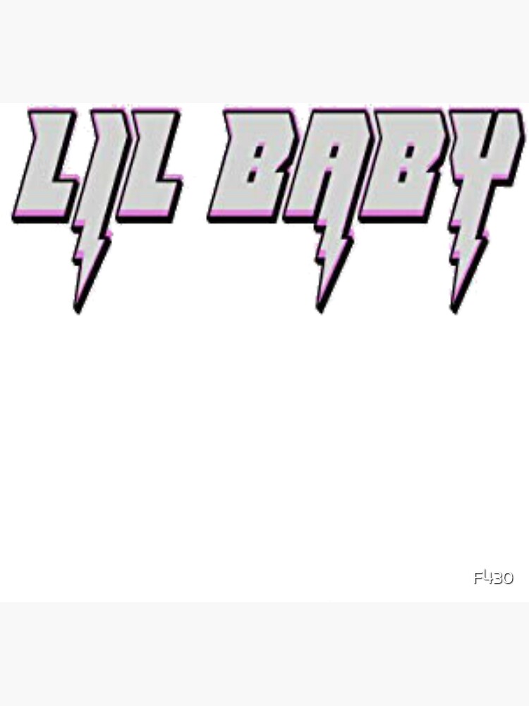 "LIL BABY" Sticker by F430 | Redbubble