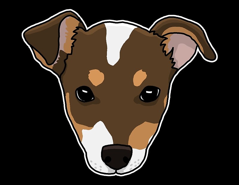 Jack Russell Terrier, Hund, Kopf, Zeichnung von nijess Jack Russel Geschenke & Merchandise | Redbubble