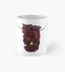 Taza clásica Viola var. hortensis, útero. Allison Borek, 2016.