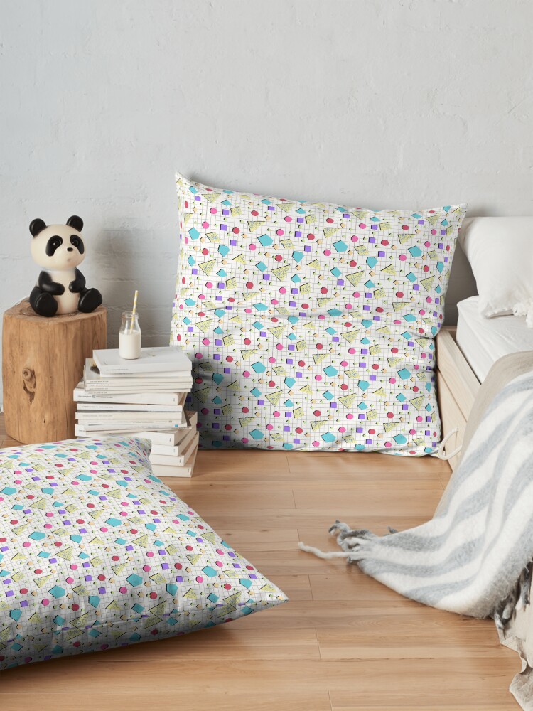 Alternate view of Pasteretro Pixel Pattern Floor Pillow