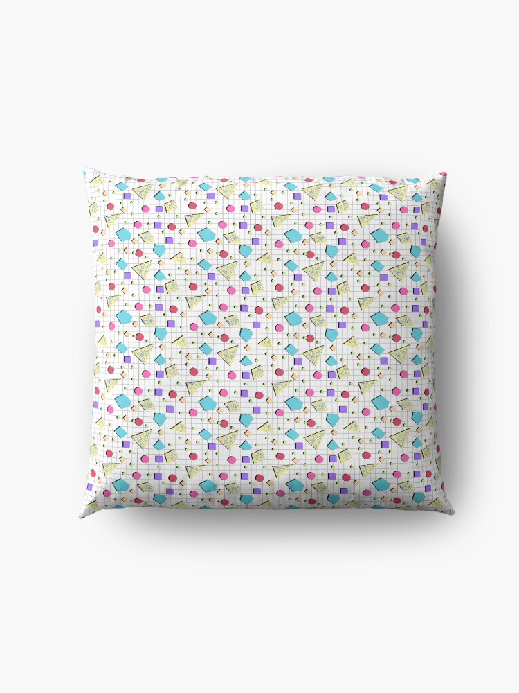 Alternate view of Pasteretro Pixel Pattern Floor Pillow