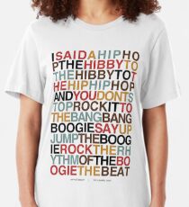 t shirt rapper's delight