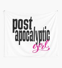 Post Apocalyptic Girl Wall Tapestry