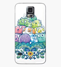 Funda/vinilo para Samsung Galaxy Montón de alcancía en flor