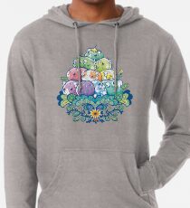 Blühender Piggy Pile Leichter Hoodie