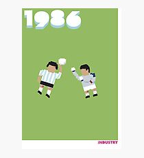 Foot-T poster 'Hand Of God' Photographic Print