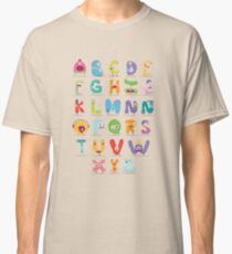 Monster abc Classic T-Shirt