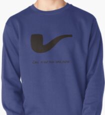 Ceci n'est pas une pipe. Pullover