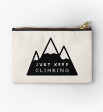 Just Keep Climbing Studio Pouch
