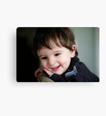 unposed kids photography Canvas Print