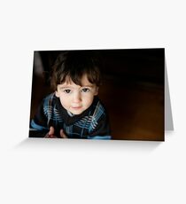 unposed kids photography Greeting Card
