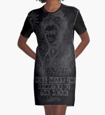 Elizabeth I Head Quote Graphic T-Shirt Dress