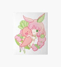 Clover Bunny Cuddle Galeriedruck
