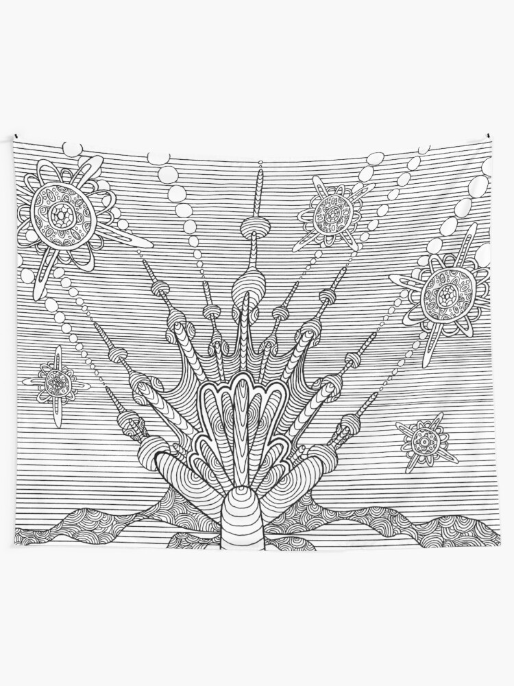 Tenture murale ''Illustration 09ST05' : autre vue