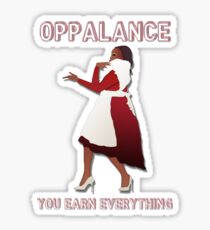 OPPALANCE! Sie verdienen alles! Sticker