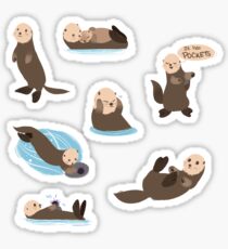 Otters Sticker