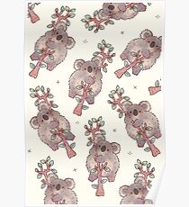 Chubby Koala Poster