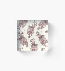 Chubby Koala Acrylic Block
