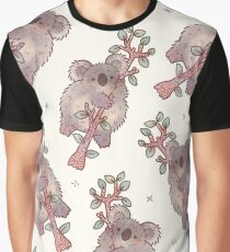 Chubby Koala Grafik T-Shirt