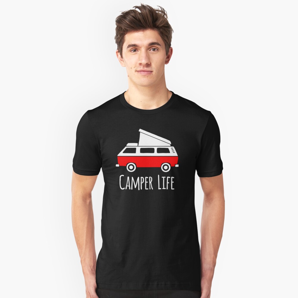 Camper Life Camiseta ajustada