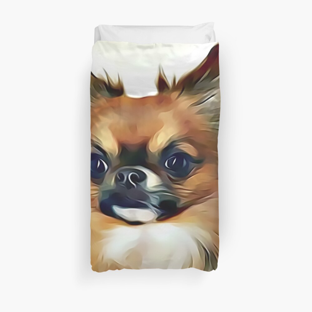 Mexican Chihuahua Duvet Cover By Sunleil Redbubble