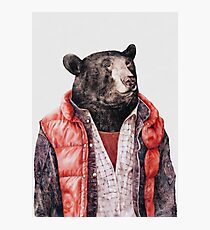 Schwarzbär Fotodruck