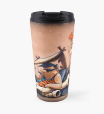 Die Flintstones gehen Lowbrow Thermobecher