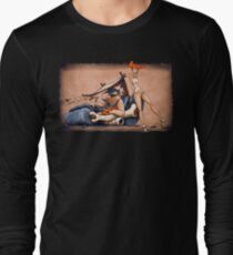 Camiseta de manga larga Los Flintstones van Lowbrow