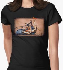 Camiseta entallada para mujer Los Flintstones van Lowbrow