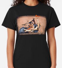 The Flintstones go Lowbrow Classic T-Shirt