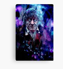 The Third Doctor Canvas Print