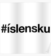 ISLÄNDISCH Poster