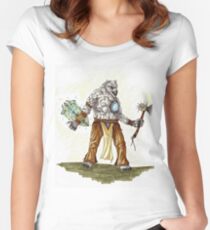 Caramon Tesla Women's Fitted Scoop T-Shirt