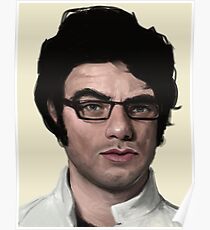 Jemaine's Saucy Eyebrow Poster