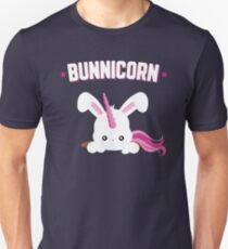 Bunnicorn Cute Bunny Unicorn Funny Easter Slim Fit T-Shirt