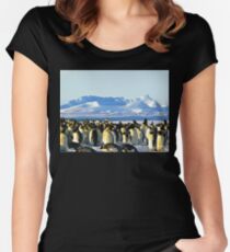 Penguins Women's Fitted Scoop T-Shirt