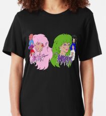 Jem and the Holograms Vs The Misfits Slim Fit T-Shirt