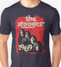 The Stooges Vintage 70er Jahre Distressed 1970er Jahre verblasste 1969 Unisex T-Shirt