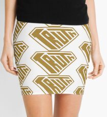 Truth SuperEmpowered (Gold) Mini Skirt