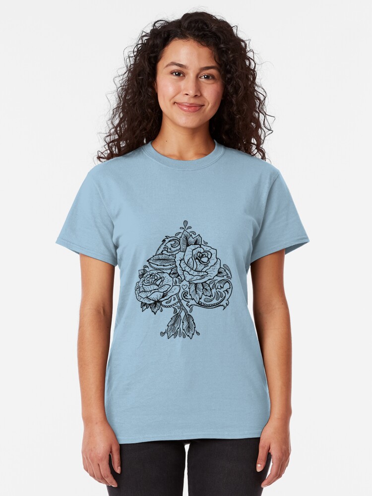 Alternate view of Flower Spade Classic T-Shirt