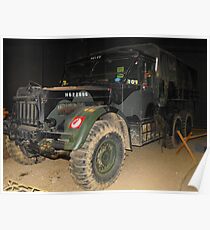 British Albion CX22 Heavy Artillery Tractor Poster