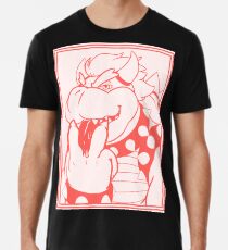 Suggestive Bowser - Pink Alt Premium T-Shirt