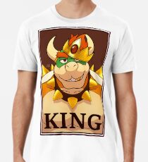 Bowser in Gold Premium T-Shirt
